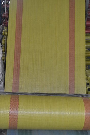 黄色编织袋筒布  (5)
